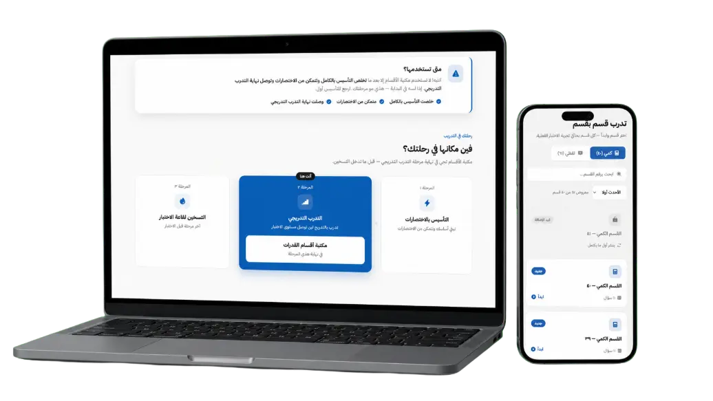 مكتبة اقسام القدرات